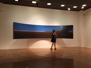 UA alumnus Thomas Saffle produced "Plane of Existence" as the culmination of his study into symbolic landscape. During his time at the UA, Saffle was a student of art professor Ellen McMahon, one of the original members of the UA's Arts, Environment and Humanities Network. Saffle's work is on display on the second story of the Environment and Natural Resources 2 building, home of the Institute of the Environment. UA alumnus Thomas Saffle produced "Plane of Existence" as the culmination of his study into symbolic landscape. During his time at the UA, Saffle was a student of art professor Ellen McMahon, one of the original members of the UA's Arts, Environment and Humanities Network. Saffle's work is on display on the second story of the Environment and Natural Resources 2 building, home of the Institute of the Environment.
